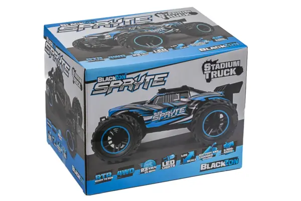 Blackzon Spryte St 1/20 4wd Electric Stadium Truck - Blue