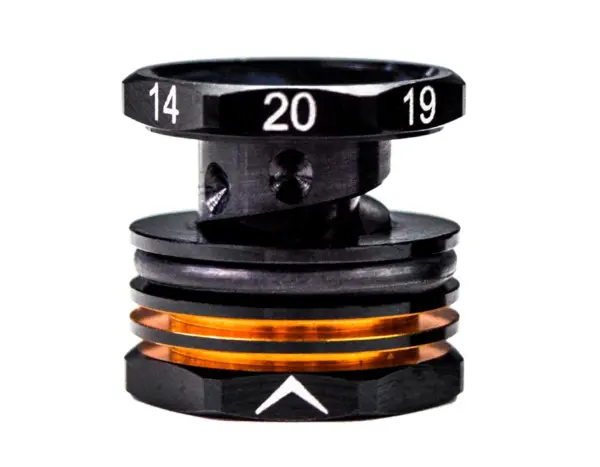 14-20mm Adjustable Ride Height Gauge Black Golden