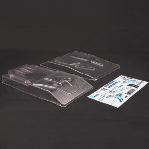 FTX Dr8 Clear Bodyshell and Blue Decal