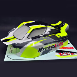 Hobao Hyper Vs2 Printed Body - Yellow