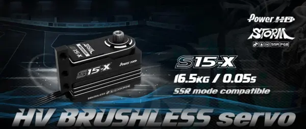 Power Hd S15 Low Pro Hv Mg Brushless Alu Case SSR Mg 15kg/0.06s