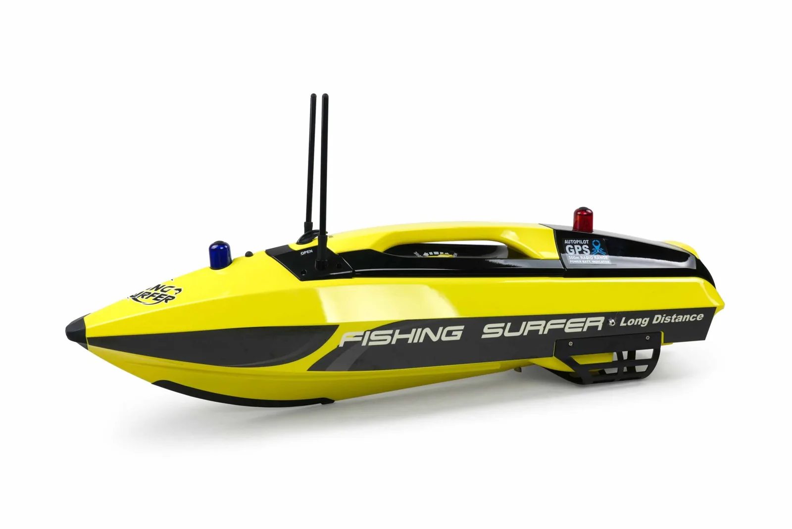 Joysway Fishing Surfer V3 bait boat, left side view