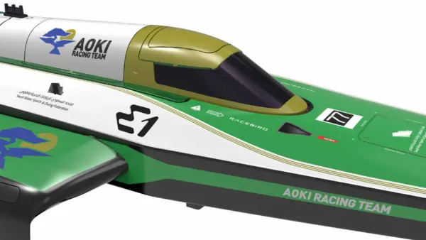 Joysway E1 Racebird 1:14 545mm RTR Hydrofoil Boat Team Aoki