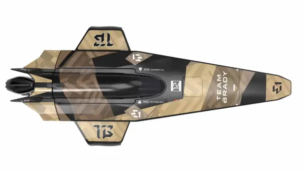 Joysway E1 Racebird 1:14 545mm RTR Hydrofoil Boat Blue