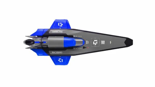 Joysway E1 Racebird 1:14 545mm RTR Hydrofoil Boat Blue