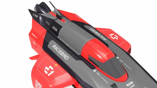 Joysway E1 Racebird 1:14 545mm RTR Hydrofoil Boat Coral