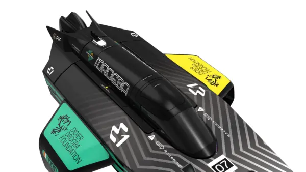 Joysway E1 Racebird 1:14 545mm RTR Hydrofoil Boat Team Drogba