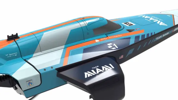 Joysway E1 Racebird 1:14 545mm RTR Hydrofoil Boat Team Miami
