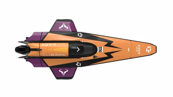 Joysway E1 Racebird 1:14 545mm RTR Hydrofoil Boat Team Rafa