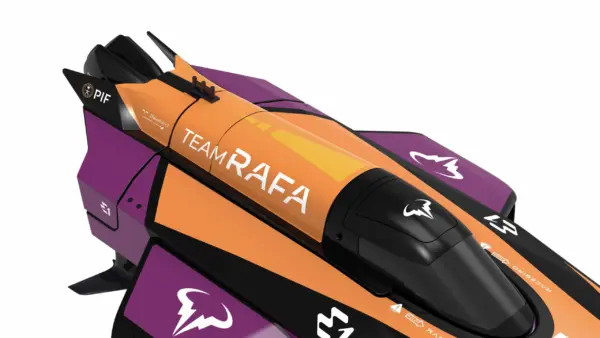 Joysway E1 Racebird 1:14 545mm RTR Hydrofoil Boat Team Rafa