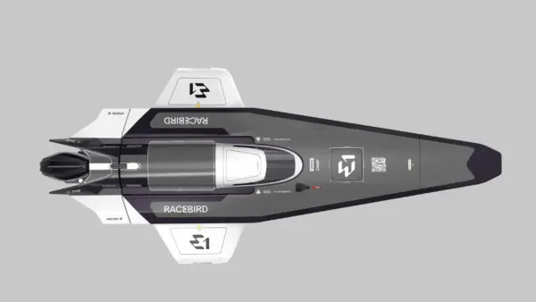 Joysway E1 Racebird 1:14 545mm RTR Hydrofoil Boat White