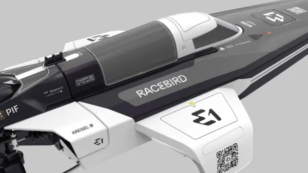 Joysway E1 Racebird 1:14 545mm RTR Hydrofoil Boat White
