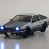 Kyosho First Mini-Z 1:28 Toyota Sprinter Trueno AE86 WH/BK - Image 6