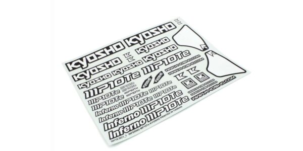 Decal Sheet Inferno MP10Te