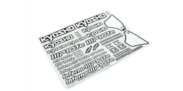 Decal Sheet Inferno MP10Te