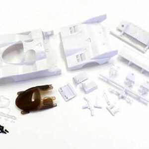 Bodyshell Porsche 962 C Coupe LH Mini-Z + 2WD Rims (White Body)