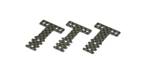 Carbon Rear Suspension Plate Set Mini-Z MR03 RM-HM (3)