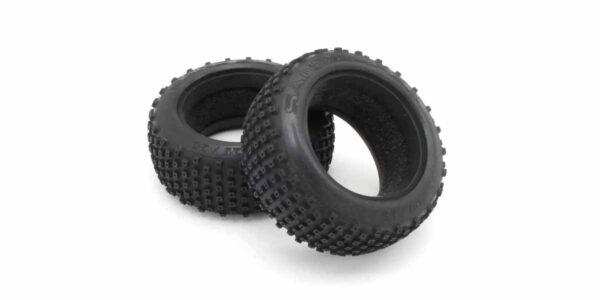 Kyosho Turbo Optima Front Hard Tires 50x83x30mm (2) - Block Type