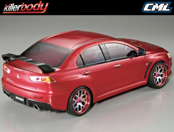 Killerbody Mitsubishi Lancer Evolution X Clear Body