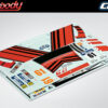 Killerbody Decal Sheet Mitsubishi Lancer Evolution X - Image 2