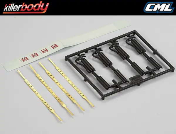 Killerbody Fire-Extinguisher Set (4pc)