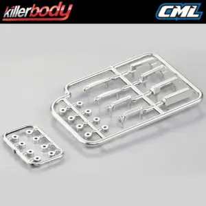 Killerbody Chromed Plastic Door Handle 1/10 Scale