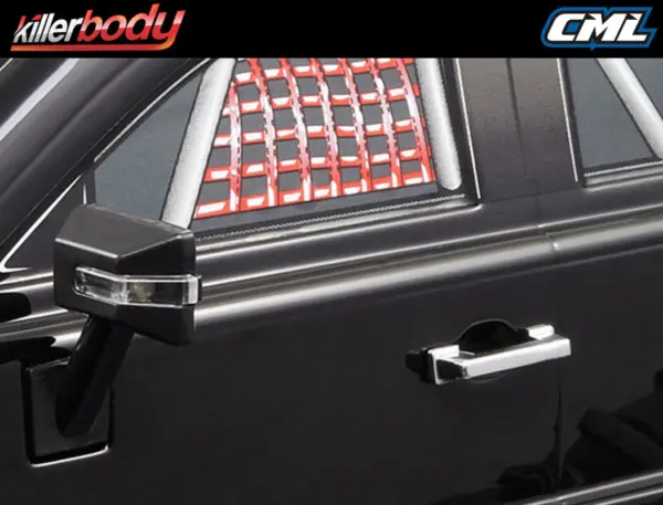 Killerbody Chromed Plastic Door Handle 1/10 Scale – view 3