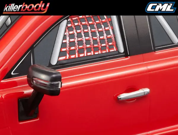 Killerbody Black Plastic Door Handle 1/10 Scale