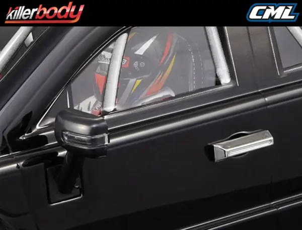 Killerbody Black Plastic Door Handle 1/10 Scale