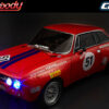 Killerbody Alfa Romeo 2000 Gtam 190mm Finished Body Red - Image 6