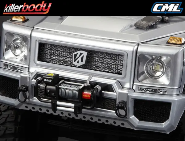 Killerbody S/Less Steel Modified Air Intake Wabe Mesh Black