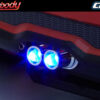 Killerbody Chrome Double Exhaust Pipe W/O Led - Image 4