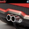 Killerbody Chrome Double Exhaust Pipe W/O Led - Image 5