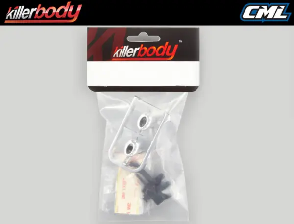 Killerbody Chrome Type a Oval Exhaust Pipe W/O Led