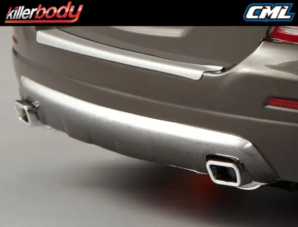 Killerbody Chrome Type B Square Exhaust Pipe W/O Led