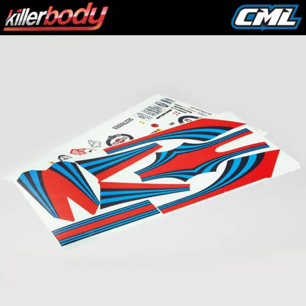Killerbody Decal Sheet (Lancia Delta Hf Integrale)