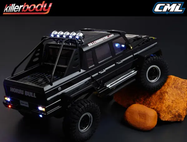 Killerbody Horri-Bull 1/10 Crawler Finished Body Black