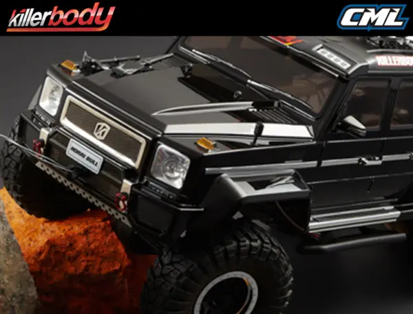 Killerbody Horri-Bull 1/10 Crawler Finished Body Black