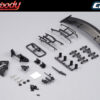 Killerbody 1/10 Tc Basic Plastic Parts (Black Finish) - Image 3