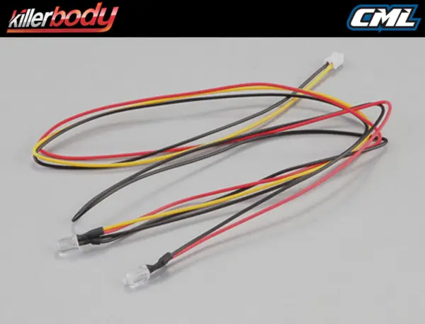 Killerbody Led Unit Set (2 Yellow Leds Diameter: 5mm)