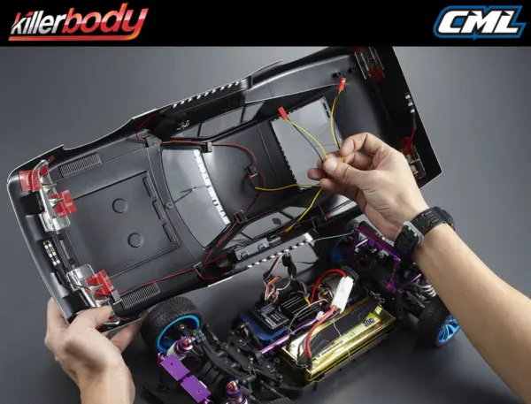 Killerbody Led Unit Set (2 Yellow Leds Diameter: 5mm)