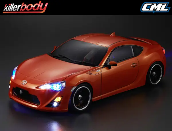 Killerbody Toyota 86 190mm Clear Body