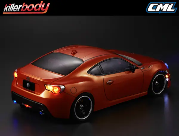 Killerbody Toyota 86 190mm Clear Body
