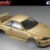 Killerbody Nissan Skyline R34 195mm Finished Body-Gold - Image 7