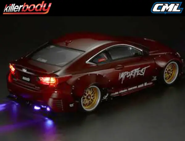 Killerbody Led Unit Box Set 16 Lights for Lexus Rc F Wide Bod