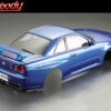 Killerbody Nissan Skyline R34 195mm Finished Body-Blue - Image 4