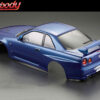 Killerbody Nissan Skyline R34 195mm Finished Body-Blue - Image 6