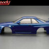 Killerbody Nissan Skyline R34 195mm Finished Body-Blue - Image 7