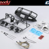 Killerbody 1/10 Alloy Bumper W/Leds Upgrade Sets Matte-Black - Image 2