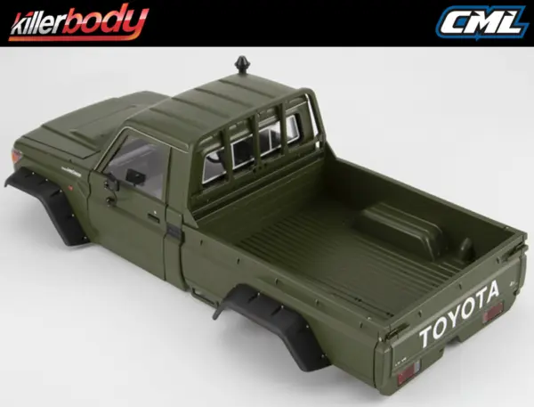Killerbody Matte Green Toyota Land Cruiser 70 Hardbody Kit (Trx-4)